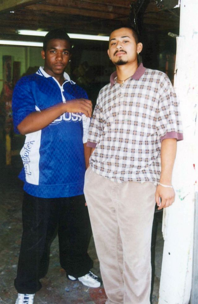 Give Kids A Break, SAK Studio, Los Angeles. ©Steve Kaufman Art Licensing LLC