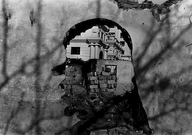 ZHANG DALI, Demolition: Forbidden City Beijing, 1998