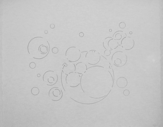JENNIFER MARMAN AND DANIEL BORINS, Circles Drawing 2010