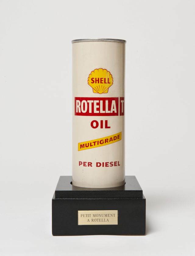 MIMMO ROTELLA, Petit monument à Rotella, 1962