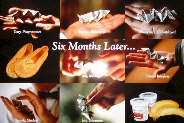 MINGWEI LEE, Money for Art, 1997. Photo: Hermann Büchner, Berlin