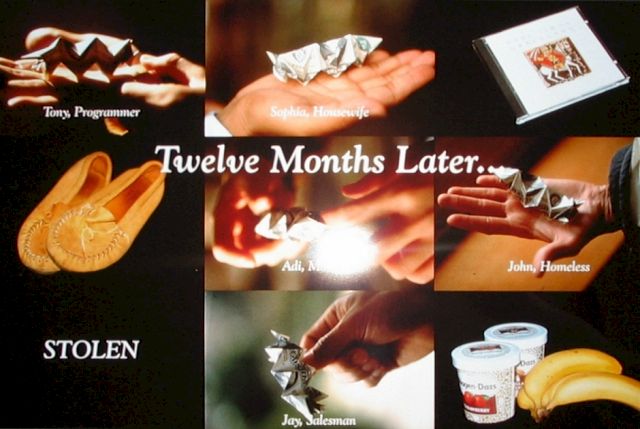 MINGWEI LEE, Money for Art, 1997. Photo: Hermann Büchner, Berlin