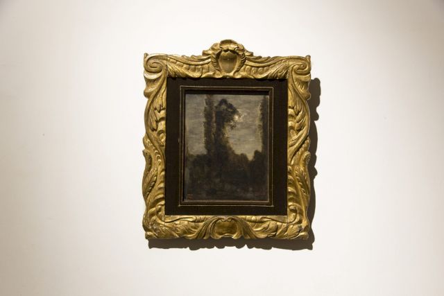 JEAN-BAPTISTE-CAMILLE COROT, Peupliers au bord de l’eau, ca. 1860-65. Courtesy the artist and M WOODS