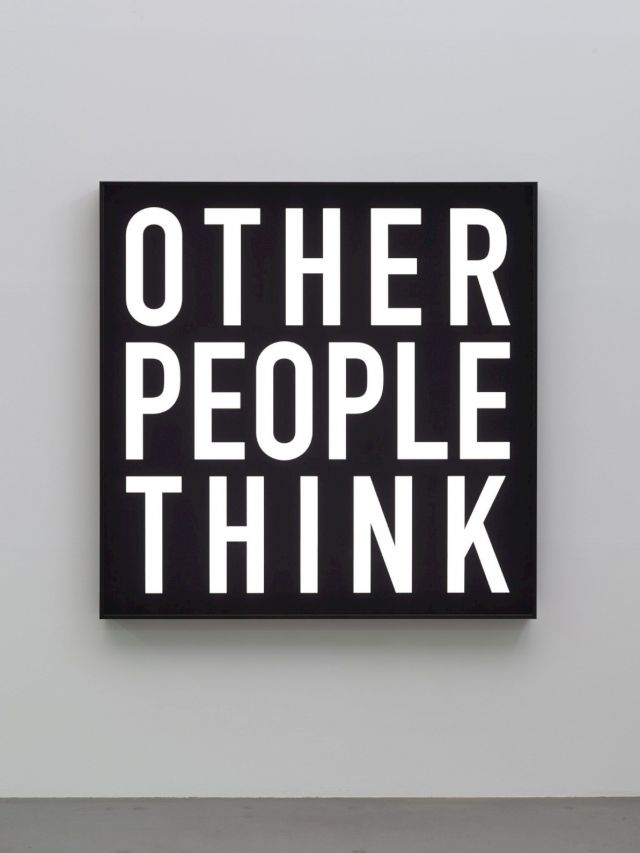 ALFREDO JAAR, Other People Think, 2012. Courtesy the artist and Sammlung Wemhöner
