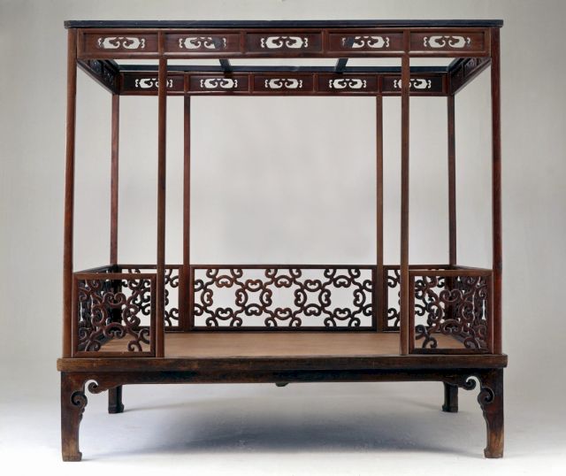 An Eight Posts Canopy Bed, China, 17th century