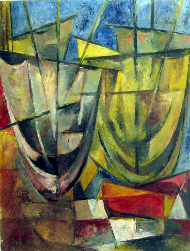 GUNTHER GUMPERT, Hafen Neuharlingersiel, 1949