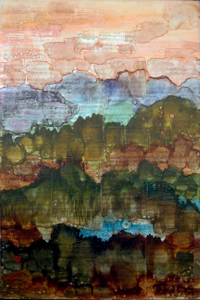 DMITRY PLAVINSKY, Sunset, 1989