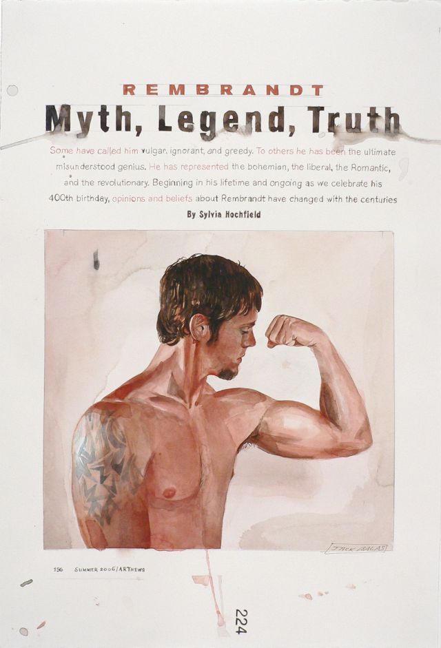 JACK BALAS, Rembrandt (from the series MUSE_Museum) 2006