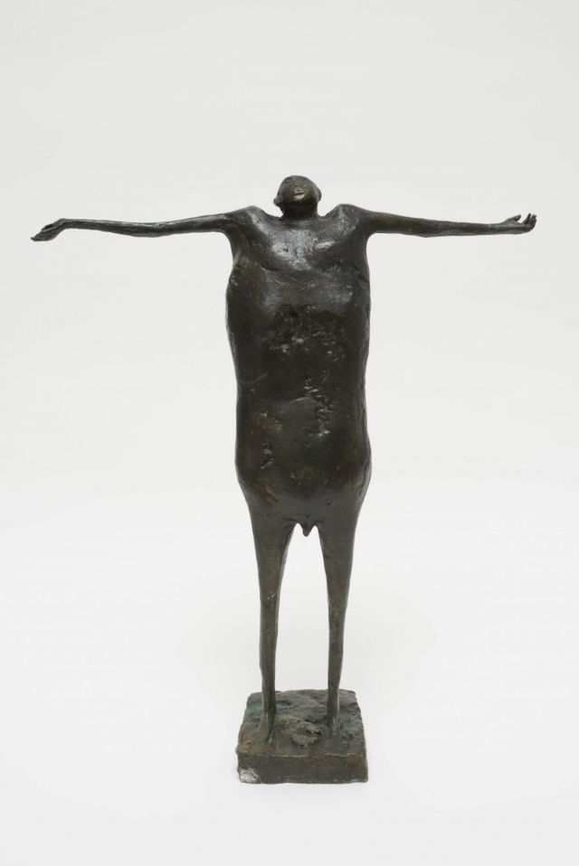 GALIN MALAKCHIEV, Man with Raised Arms, 1970's