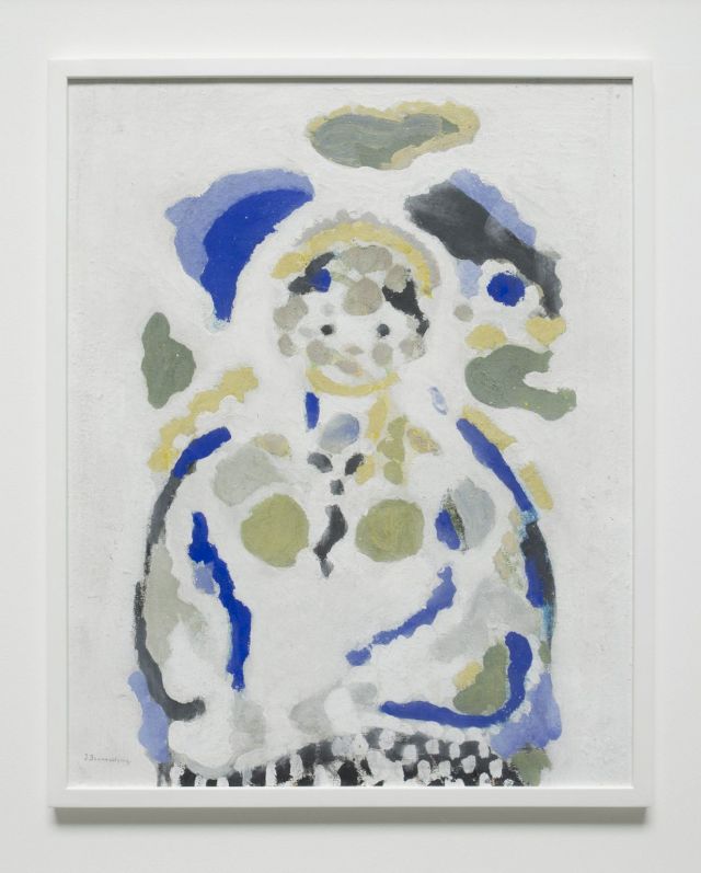 JULES SCHMALZIGAUG, Woman with Bunchy Eyes, 1914-1915