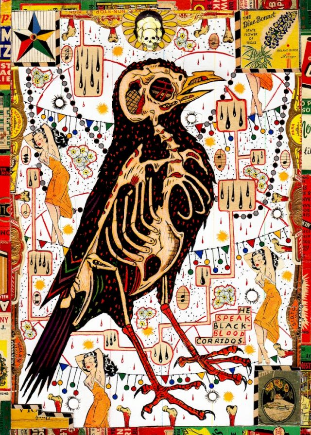 TONY FITZPATRICK, Bird for the Daughters of Juarez, 2011. Courtesy the artist