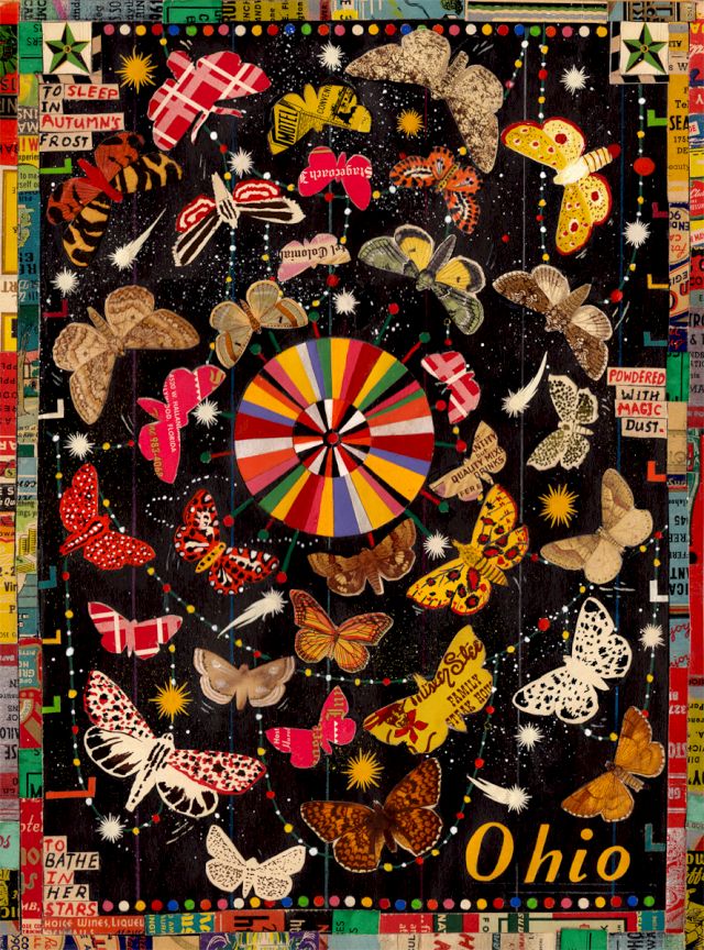 TONY FITZPATRICK, The Sky At Ohio #16 (The Night Compass), 2013. Courtesy the artist