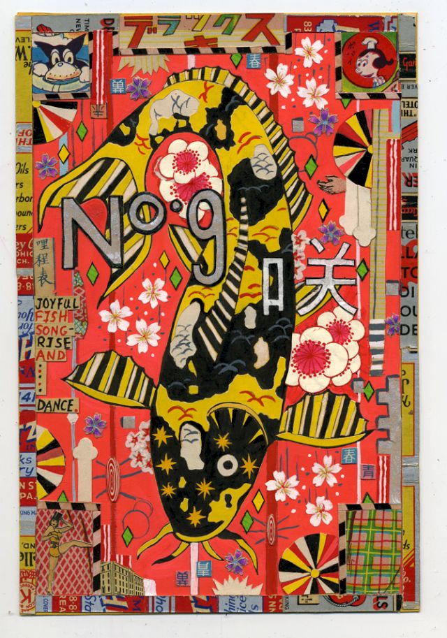 TONY FITZPATRICK, Lunch Drawing #71: Kid Ghost, 2014. Courtesy the artist