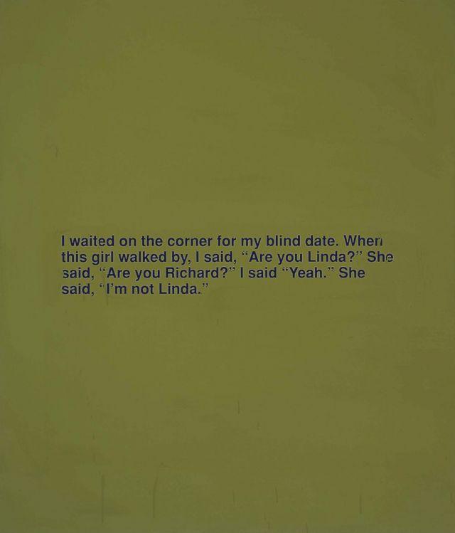 RICHARD PRINCE, Joke Painting, 1991. Photo: Egbert Haneke