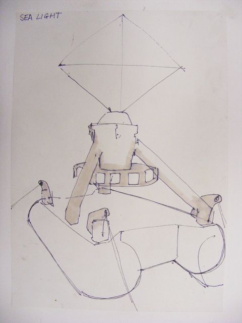 JAMES CAPPER, Sea Light, 2009. Courtesy the artist