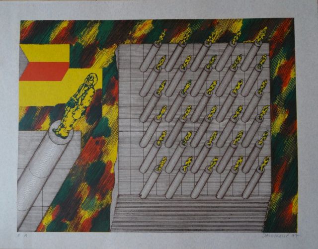 JOZEF JANKOVIC, Project of Memorial for Troop of Honor in year 2000, 1977