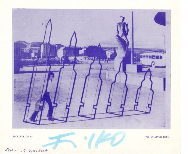 STANO FILKO, Associations XVI A, 1970