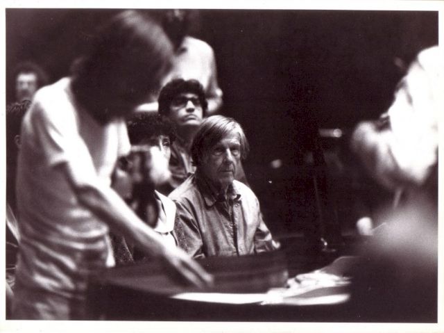 MILAN ADAMCIAK, John Cages Music Walk, John Cage looking on Adamciaks interpretation, 1992