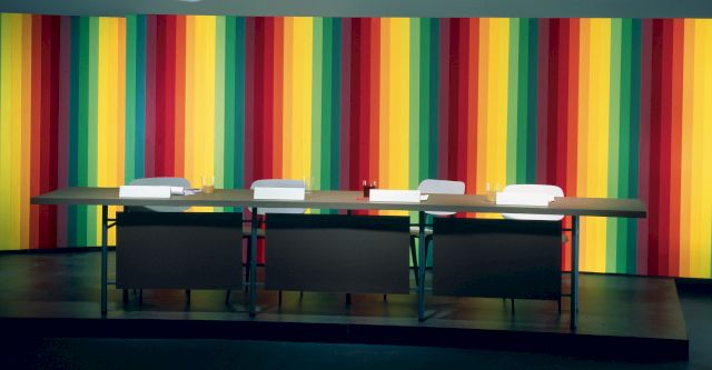 THOMAS DEMAND, Studio, 1997. Courtesy the artist and Fondazione Sandretto Re Rebaudengo