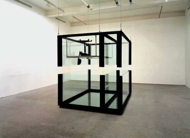 DAMIEN HIRST
, The Acquired Inability to Escape, Inverted and Divided, 1993. Courtesy the artist and Fondazione Sandretto Re Rebaudengo