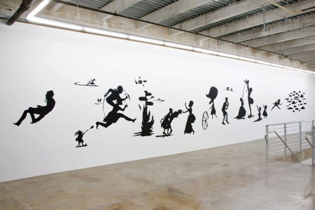 KARA WALKER, Camptown Ladies, 1998. Courtesy the Rubell Family Collection, Miami