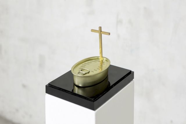 PASCAL BERNIER, Funeral Fish, 2015. Courtesy the Office Gallery. Photo: Antonis Minas