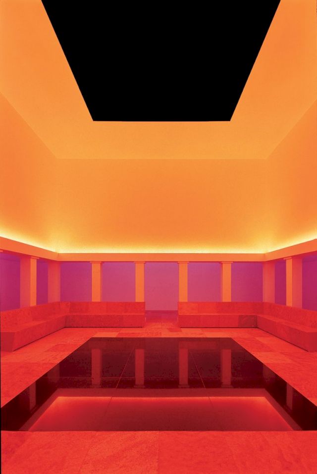 JAMES TURRELL, Unseen Blue, 2002, Installation View at the James Turrell Museum, Colomé, Argentina. © James Turrell, Photo: Florian Holzherr