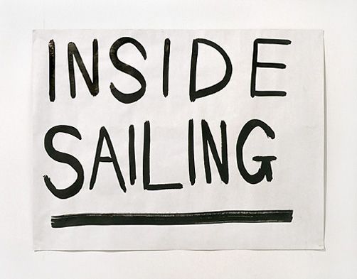 SCOTT MYLES, Inside Sailing, 2002. Courtesy the artist