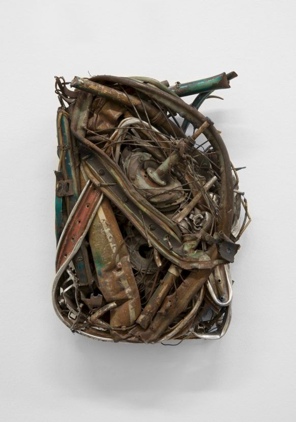 CÉSAR BALDACCINI, Compression murale, 1970. Courtesy Sammlung Reinking, Hamburg