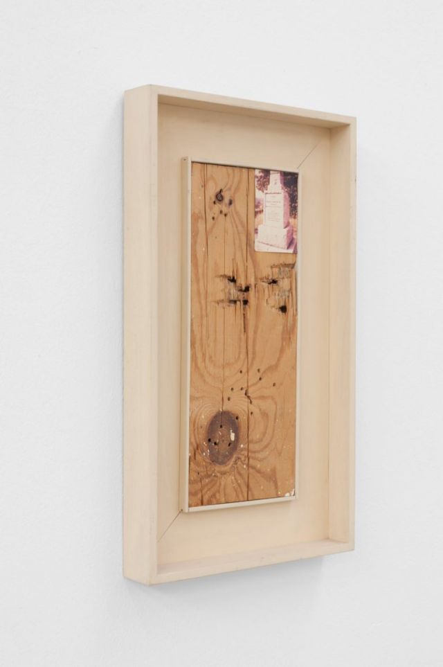 WILLIAM S. BURROUGHS, Mr. Bradley / Mr. Martin_(shot painting), 1982. Courtesy Sammlung Reinking, Hamburg