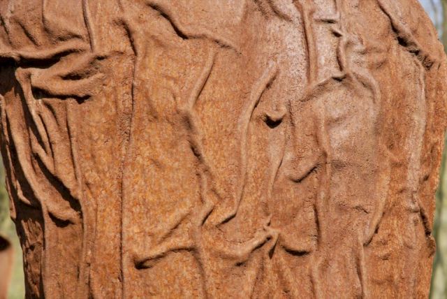 MAGDALENA ABAKANOWICZ, Schreitende (Detail), 2004. Photo: Marianne Obst