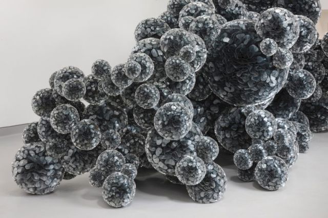 TARA DONOVAN, Untitled (Mylar), 2011