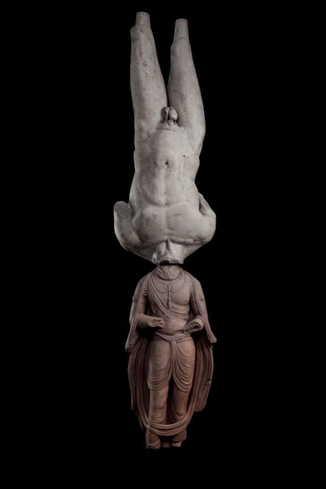 XU ZHEN, Eternity - Herakles, Tang Dynasty Standing Bodhisattva, 2013. Courtesy the artist and the Qiao Zhibing Collection