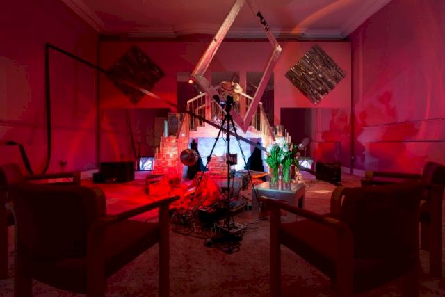 Installation view from Zabludowicz Collection: 20 Years, 2015. Photo: Tim Bowditch, Zabludowicz Collection, 2015