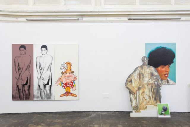 Installation view from Zabludowicz Collection: 20 Years, 2015. Photo: Tim Bowditch, Zabludowicz Collection, 2015