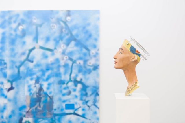 Installation view from Zabludowicz Collection: 20 Years, 2015. Photo: Tim Bowditch, Zabludowicz Collection, 2015