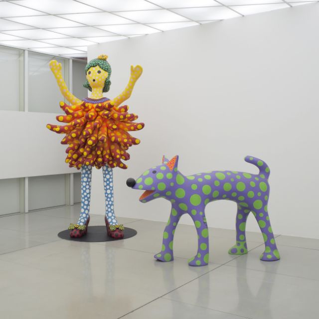 YAYOI KUSAMA, Installation View at the Takahashi Collection. © the artist and TAKAHASHI COLLECTION, Tokyo; Photo: Hirose Hisaya