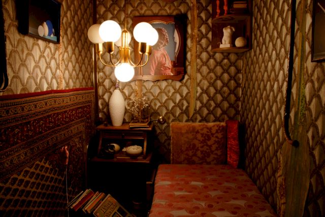 Installation of THORSTEN BRINKMANN's 'Kastell Inn', 2014. Photo: Marianne Obst