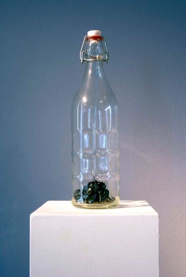 GREGOR HILDEBRANDT, Message in a Bottle, 2010. Photo: Marianne Obst