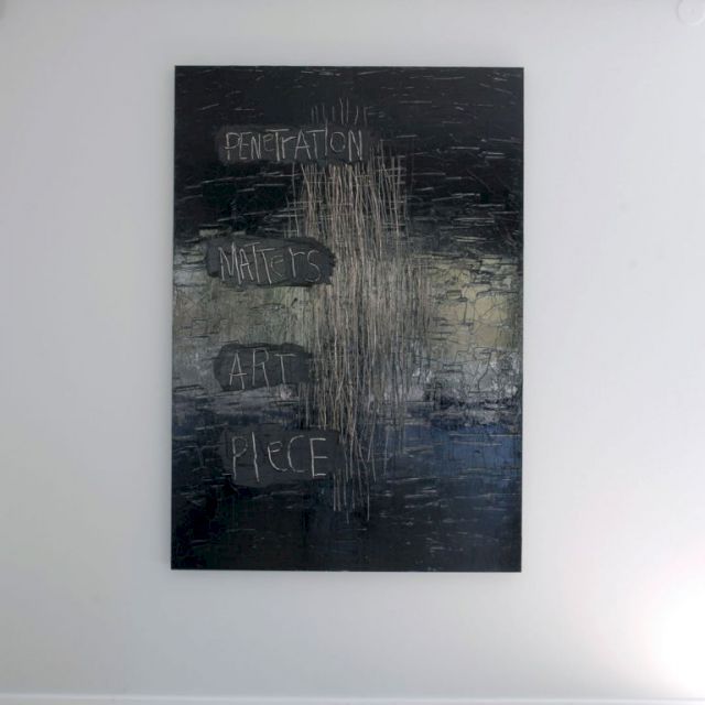 PEGGY BUTH, Untitled (penetration matters art piece), 2008. Photo: Marianne Obst