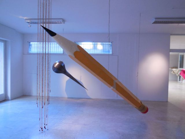 SABRINA MUZI, Pomander, EDOARDO MALAGIGI, Matita, FABRIZIO CORNELI, Condensatore di cielo. Photo: Claudio Cosma