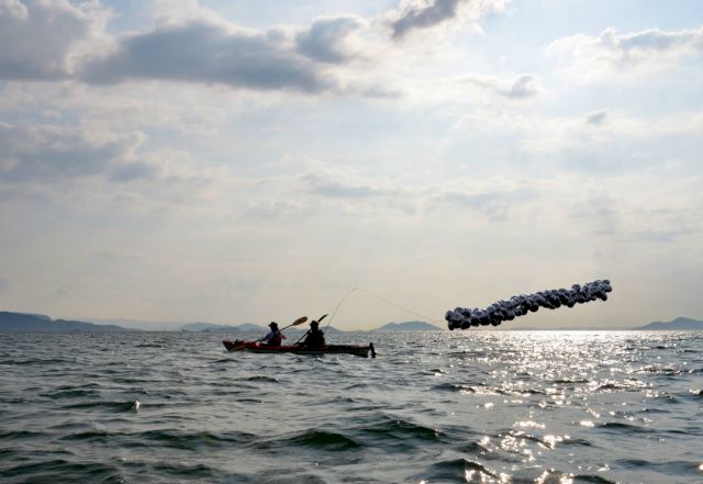 YUKI ICHIHASHI, Between haven and sea 34° 30'' 49" N, 134° 17'' 8". Courtesy the artist