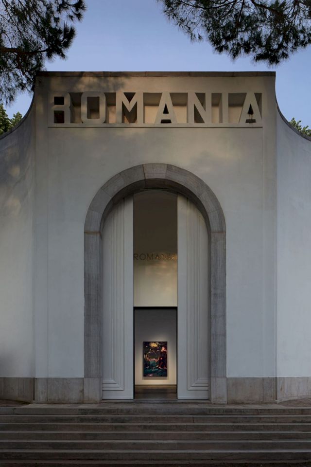 The Romanian Pavilion at the Giardini, Venice. Courtesy the artist