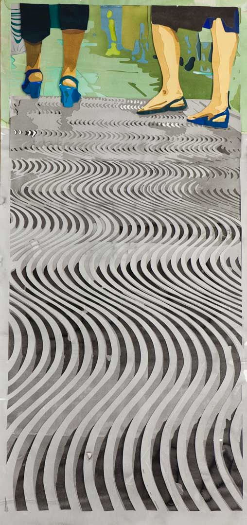 HALIL VURUCUOGLU, I Turn to Green, 2010. Courtesy the Elgiz Museum