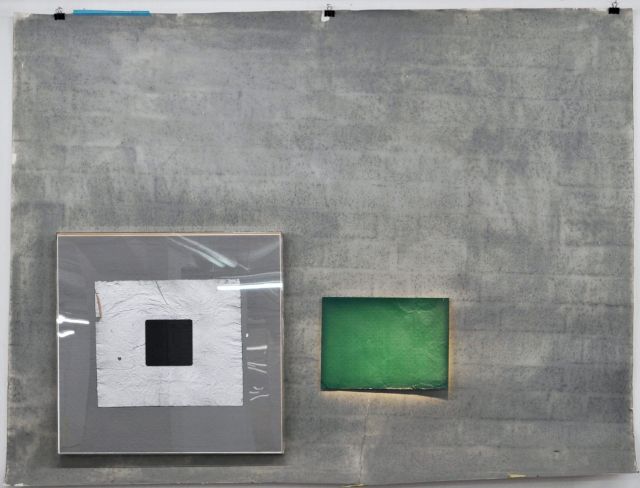 JOELLE TUERLINCKX, Grün - vom Tisch (gefundenes Objekt, Genf, 2007), 2012. Courtesy the artist