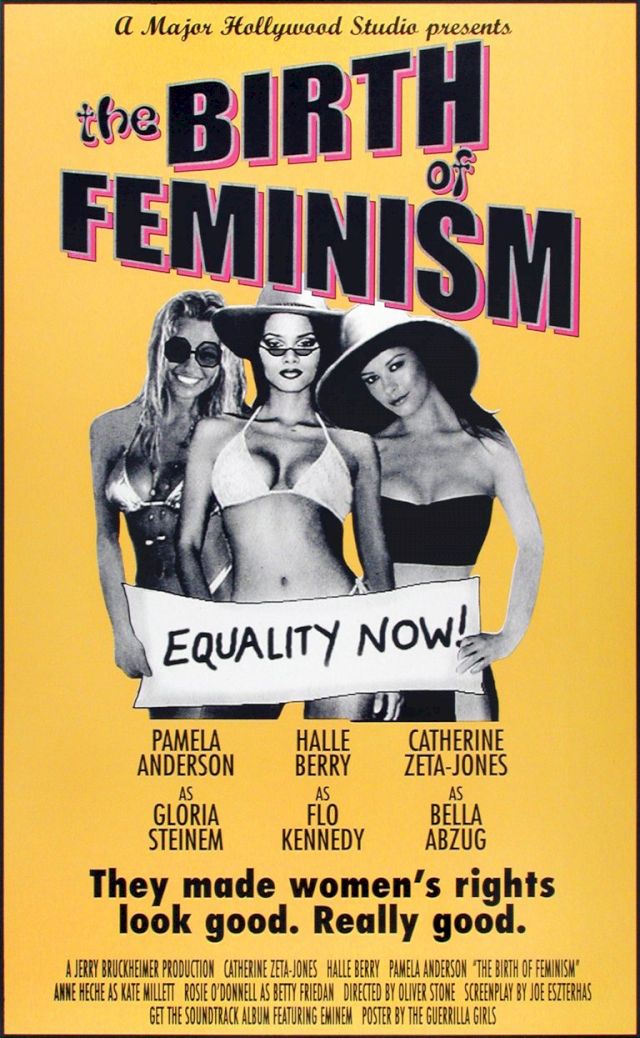 GUERILLA GIRLS, The Birth of Feminism, 2001