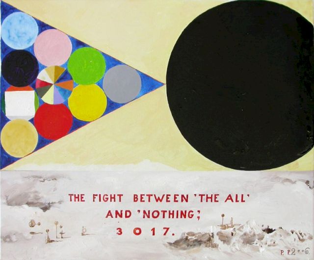 PAVEL PEPPERSTEIN, The Fight between ''The All and Nothing'' 3017, 2006. Courtesy the artist