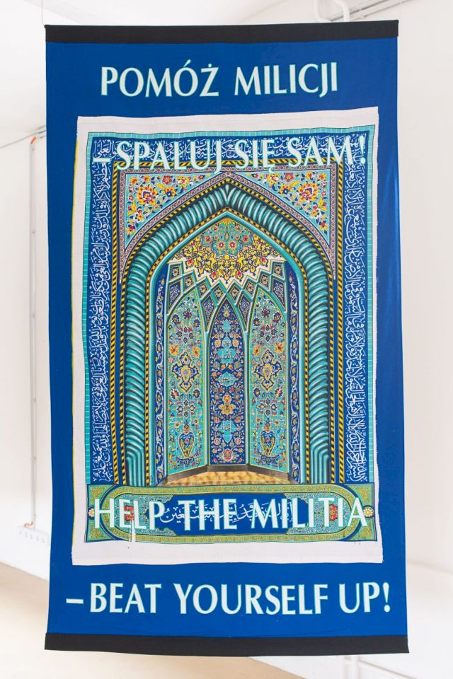 SLAVS AND TATARS, Help the Milita, 2011. Photo: Wolfgang Stahr