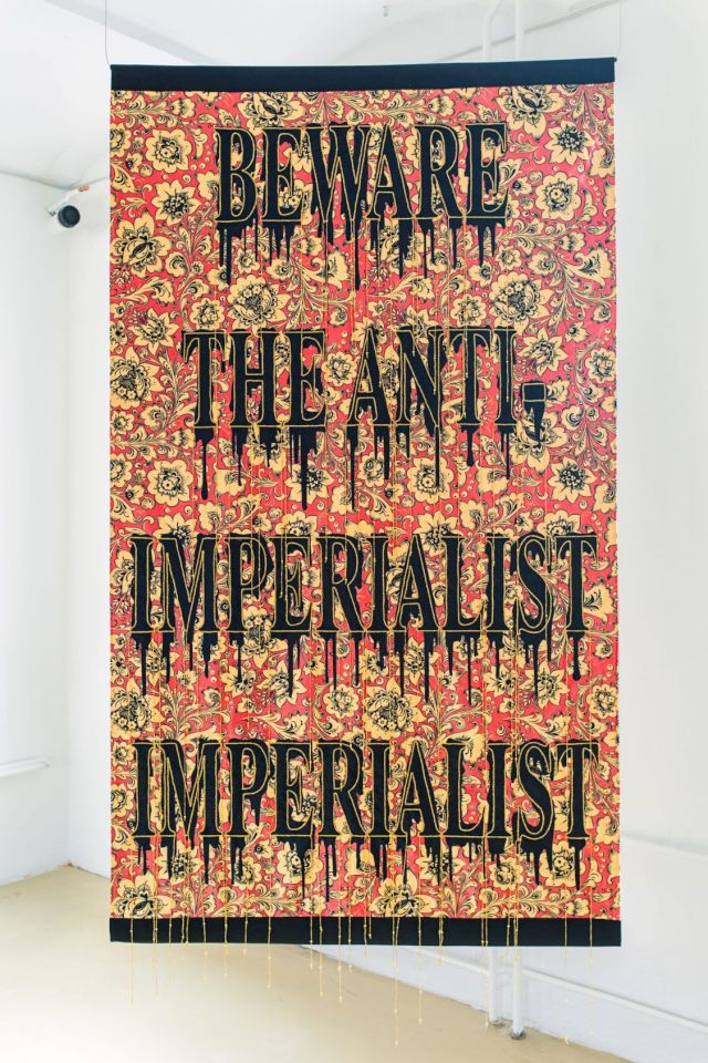 SLAVS AND TATARS, Beware the Anti-Imperialist Imperialist, 2011. Photo: Wolfgang Stah