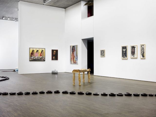 Queensize – Female Artists from the Olbricht Collection, 2014 (installation view). © me Collectors Room Berlin. Photo: Bernd Borchardt